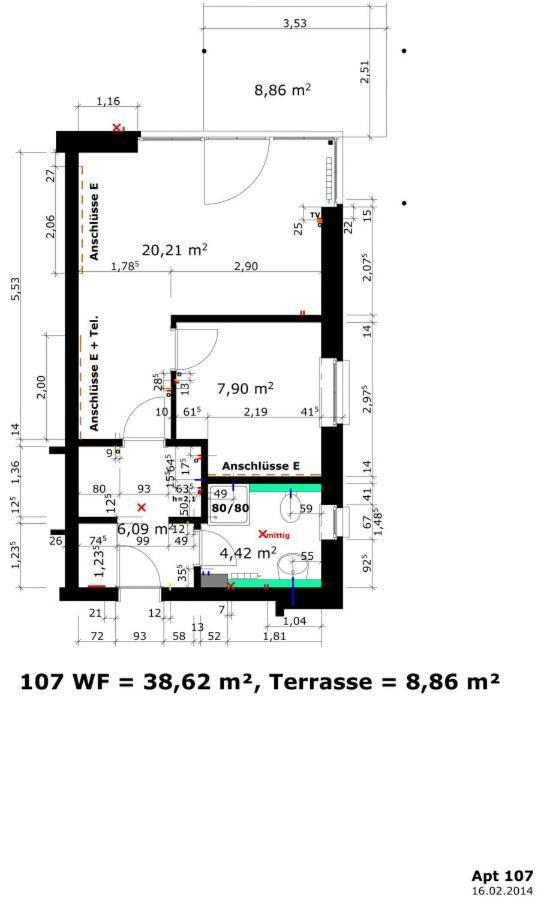 Ferienwohnung Frische Brise 티멘도르프스트랜드 외부 사진